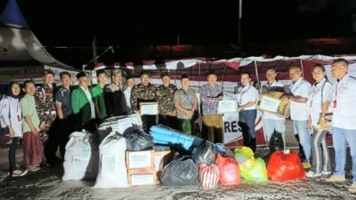 Satu Hati untuk Flores, Umat Muslim Malaka Salurkan Bantuan Lewat Posko PMI