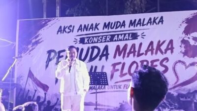 Verry Klau Tampil di Konser Amal Peduli Flores, Anak Muda Malaka Satukan Suara Kemanusiaan