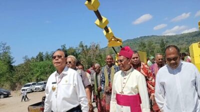 Hari Bahagia Warga Numbei! Jembatan Gantung Kokoh Kini Jadi Penghubung Harapan
