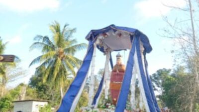 Ina Maria Nai Feto Malaka Kunjungi Lakulo, Ribuan Umat Sambut dengan Haru dan Sukacita Iman